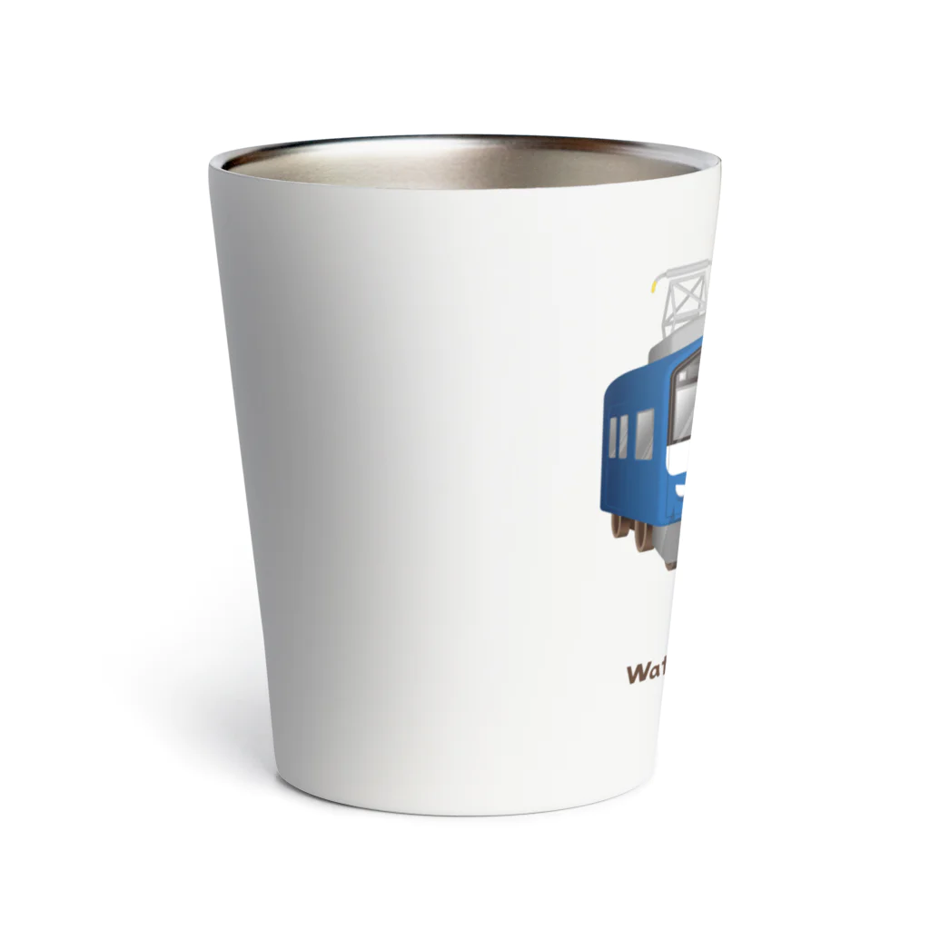 Train Kids! SOUVENIR SHOPの青い電車 「 スイカ割り 」 Thermo Tumbler