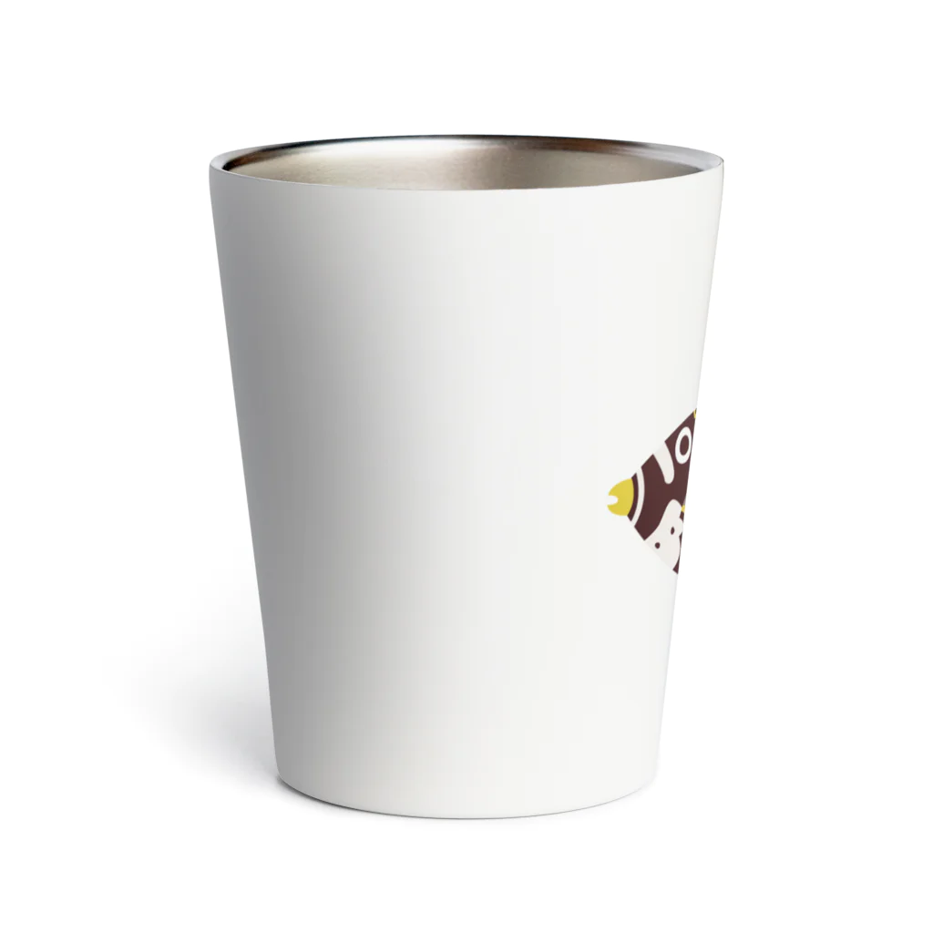 Astrio SUZURI店のモンガラカワハギちゃん Thermo Tumbler