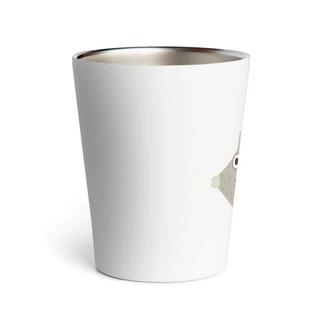 Astrio SUZURI店のカワハギちゃん Thermo Tumbler