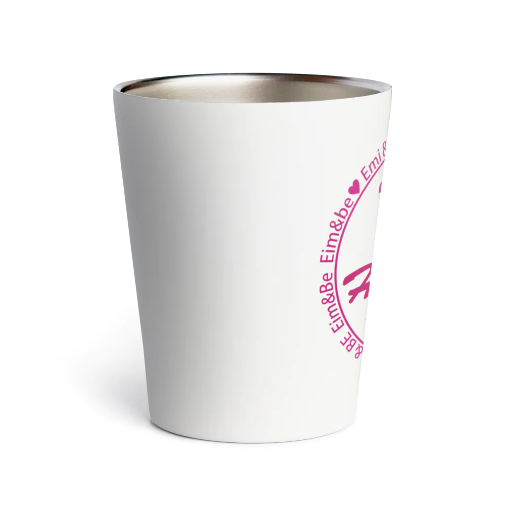 Eim&BeのTime of harmony(ピンクロゴ) Thermo Tumbler