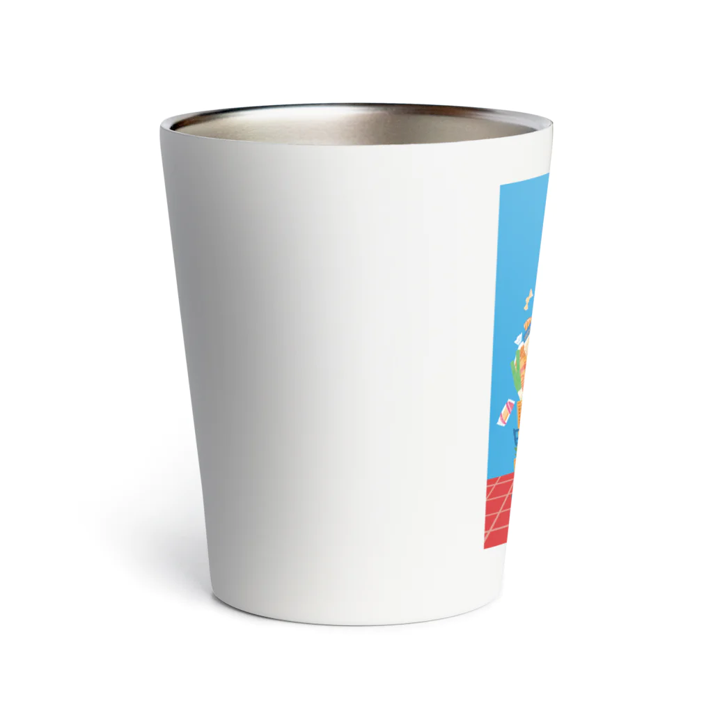 KOUHOKU_GARDENの shopping(背景ポスターなし) Thermo Tumbler