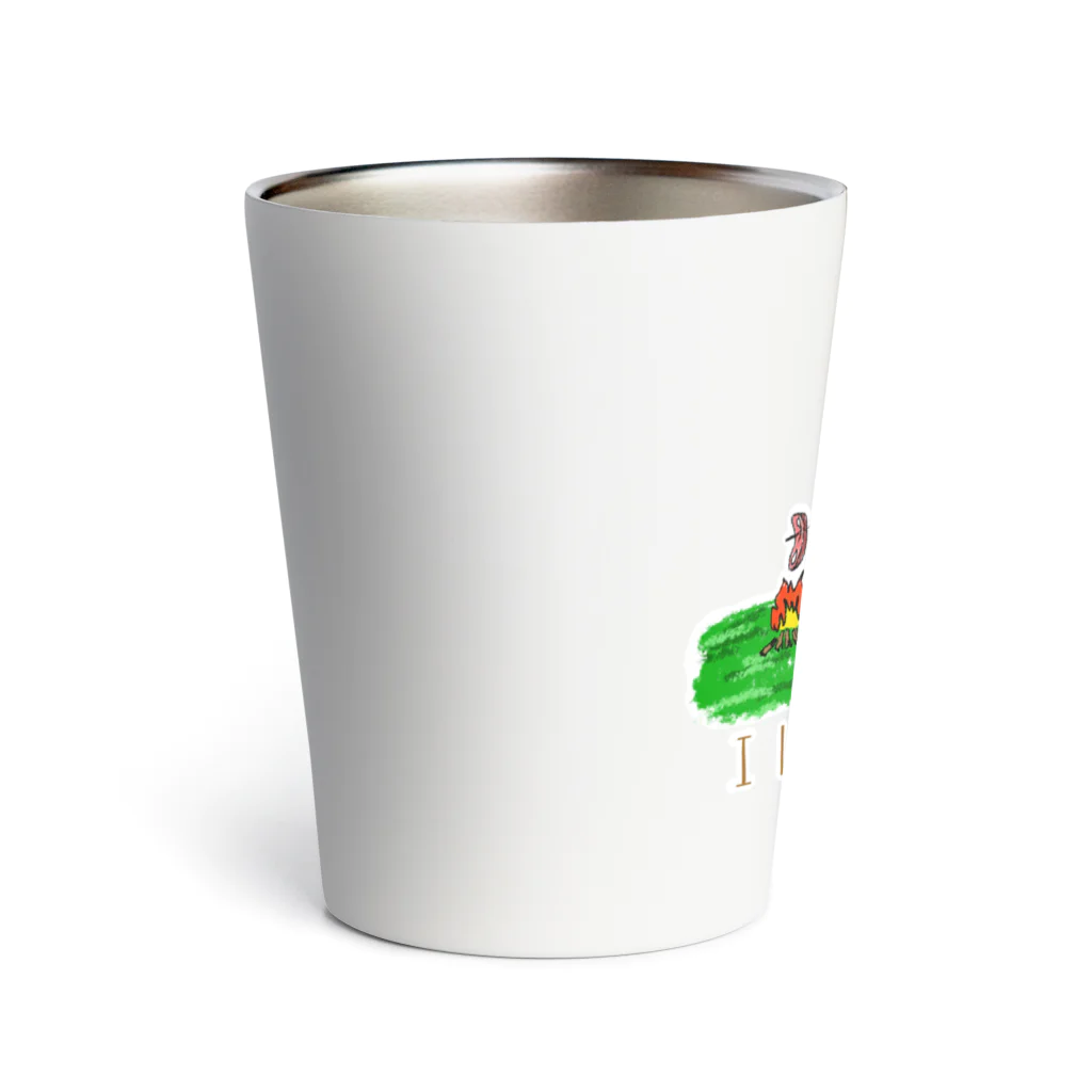 Kazunari0420のI LOVE CAMP バーニーズ・マウンテン・ドッグ Thermo Tumbler