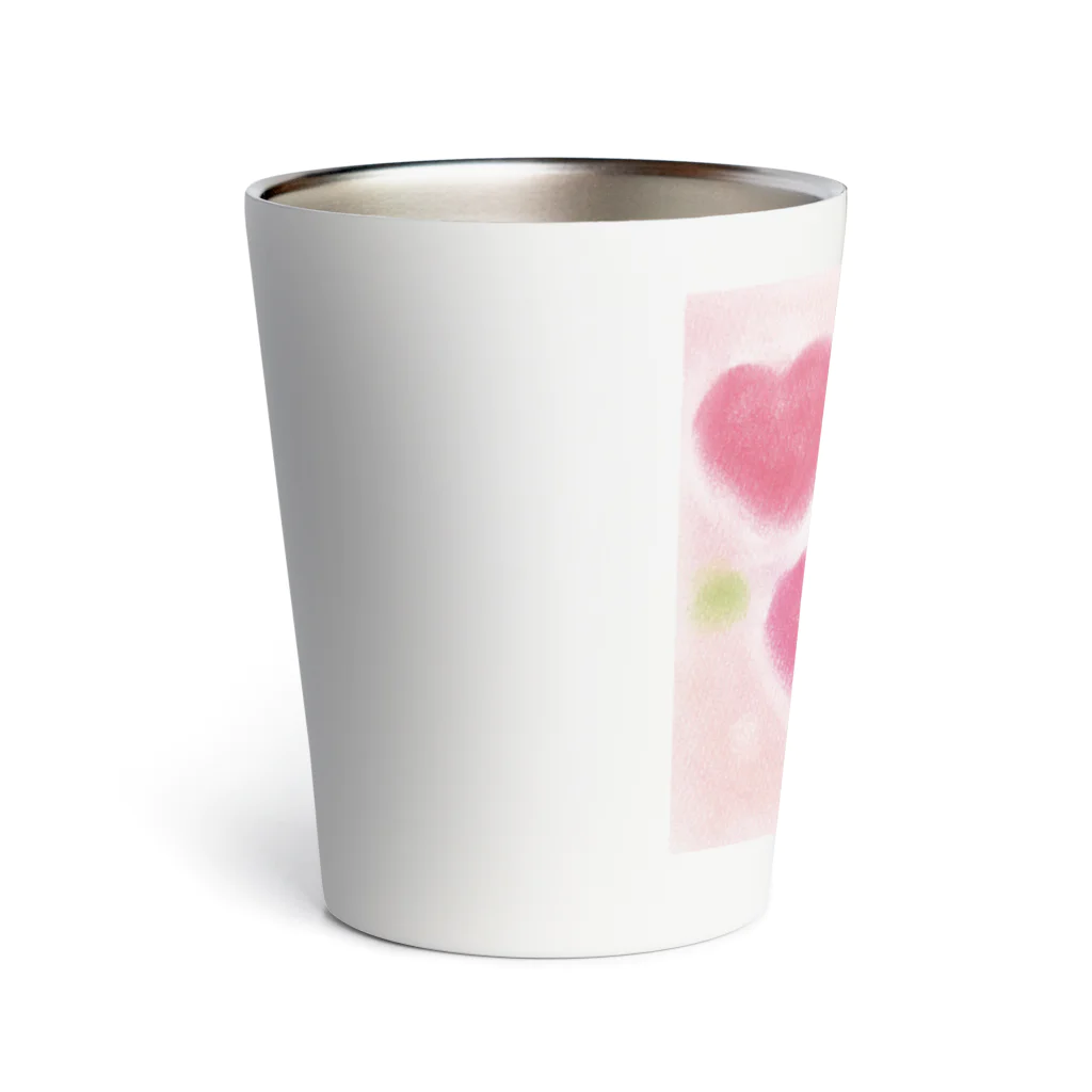 my pastel（いしはら　まさこ）のハートの果物 Thermo Tumbler