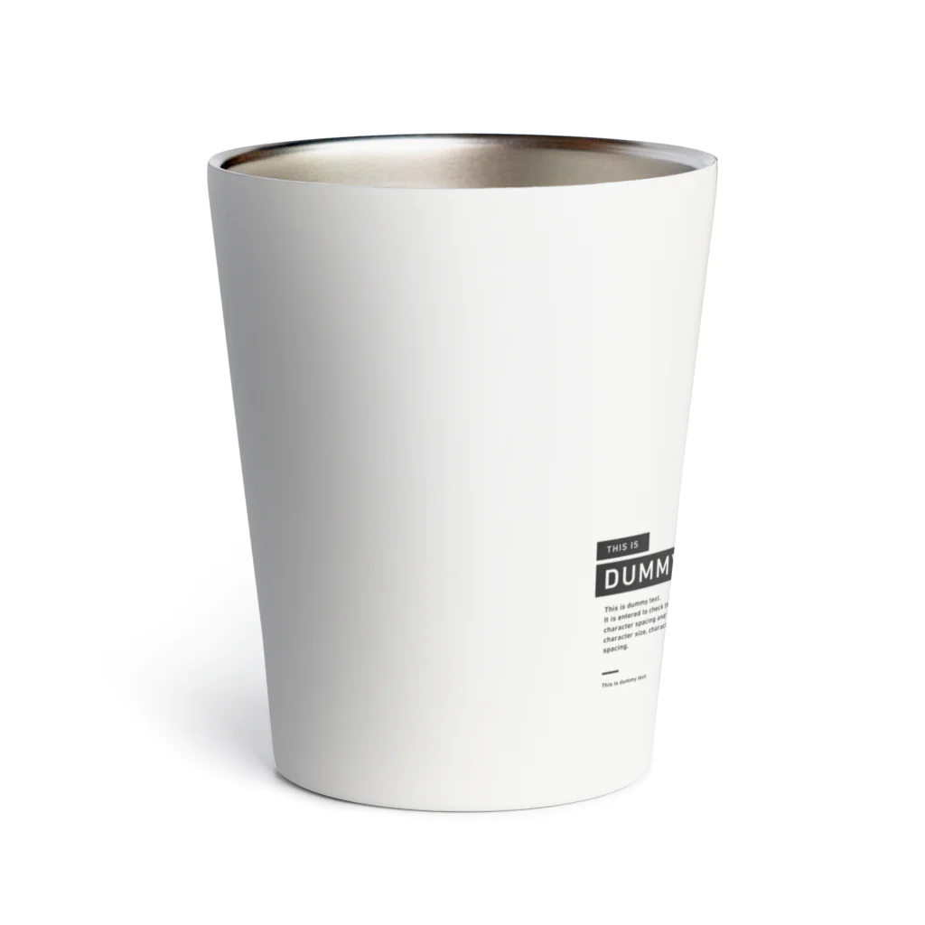 This is DUMMY TEXTのDUMMY TEXT. - untitled Thermo Tumbler