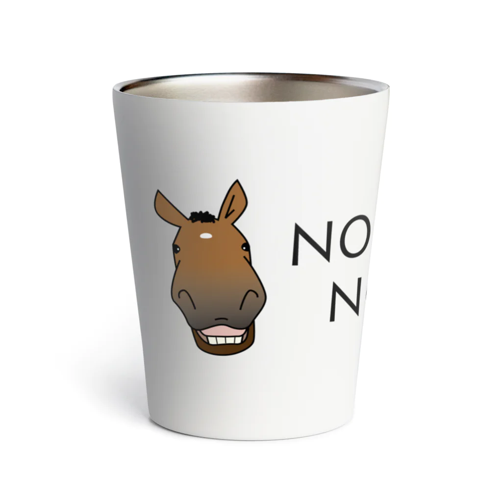 SHOP HAPPY HORSES（馬グッズ）のスピプーロゴ Thermo Tumbler