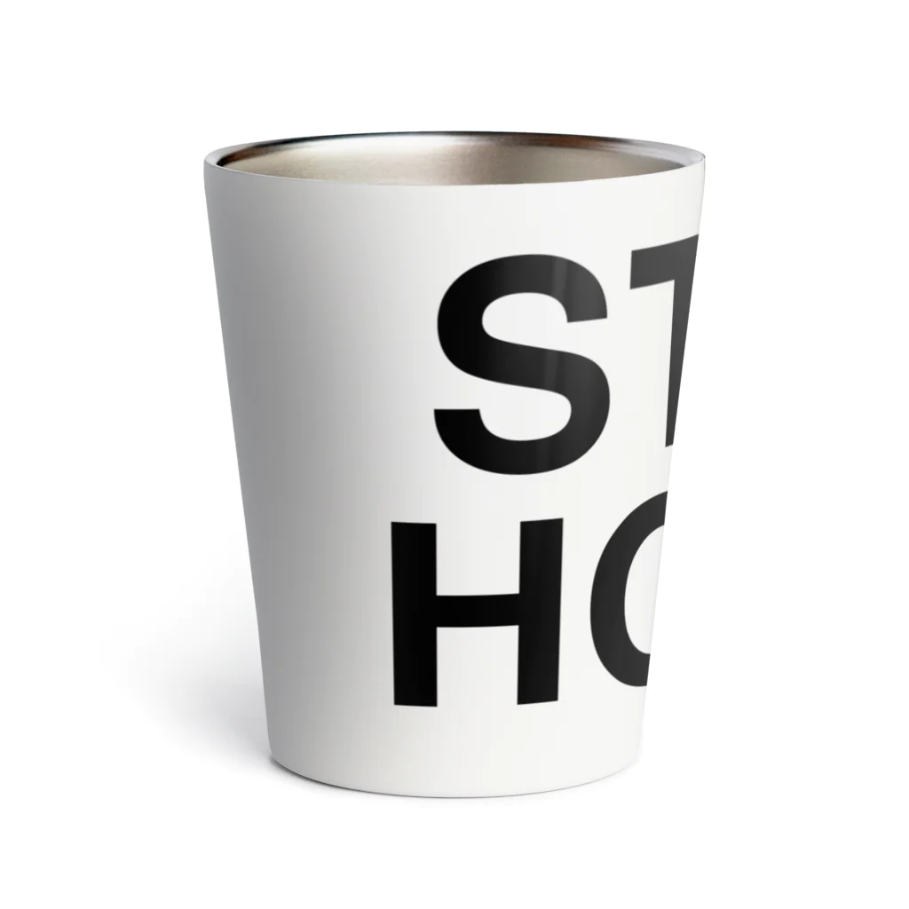 TOKYO LOGOSHOP 東京ロゴショップのSTAY HOME-ステイホーム- Thermo Tumbler