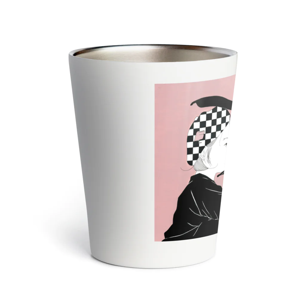 石松チ明 不美人画店の甘ったれ Thermo Tumbler