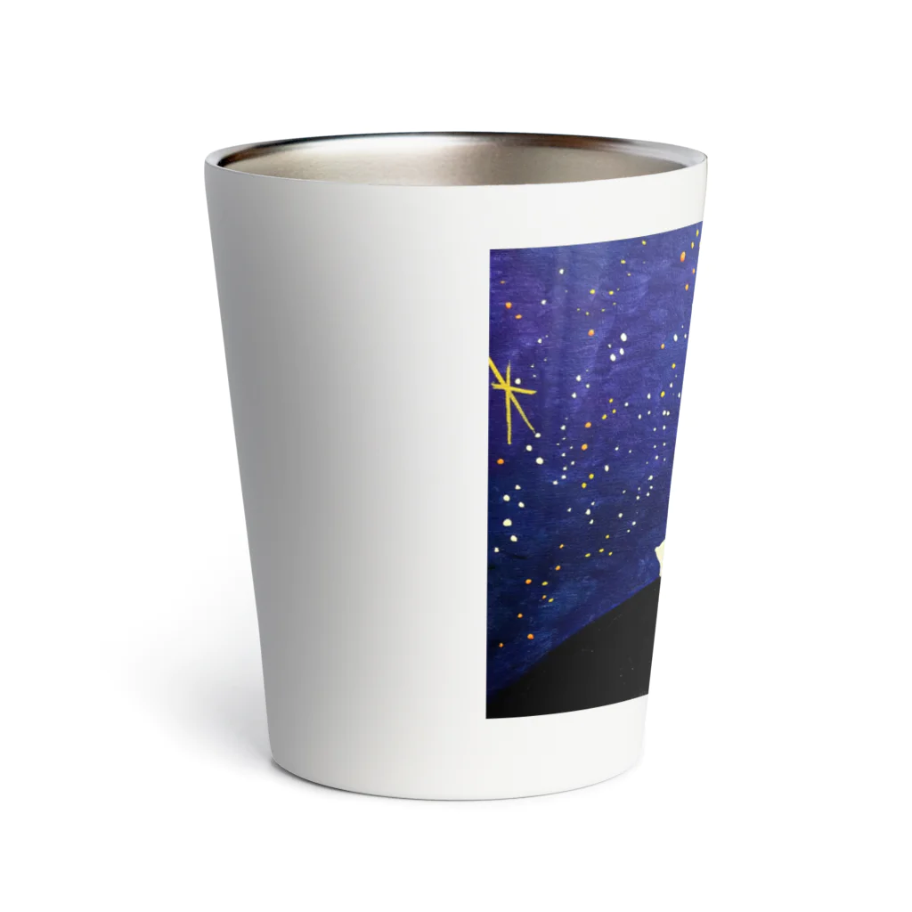 norinori819の鹿と星空 Thermo Tumbler