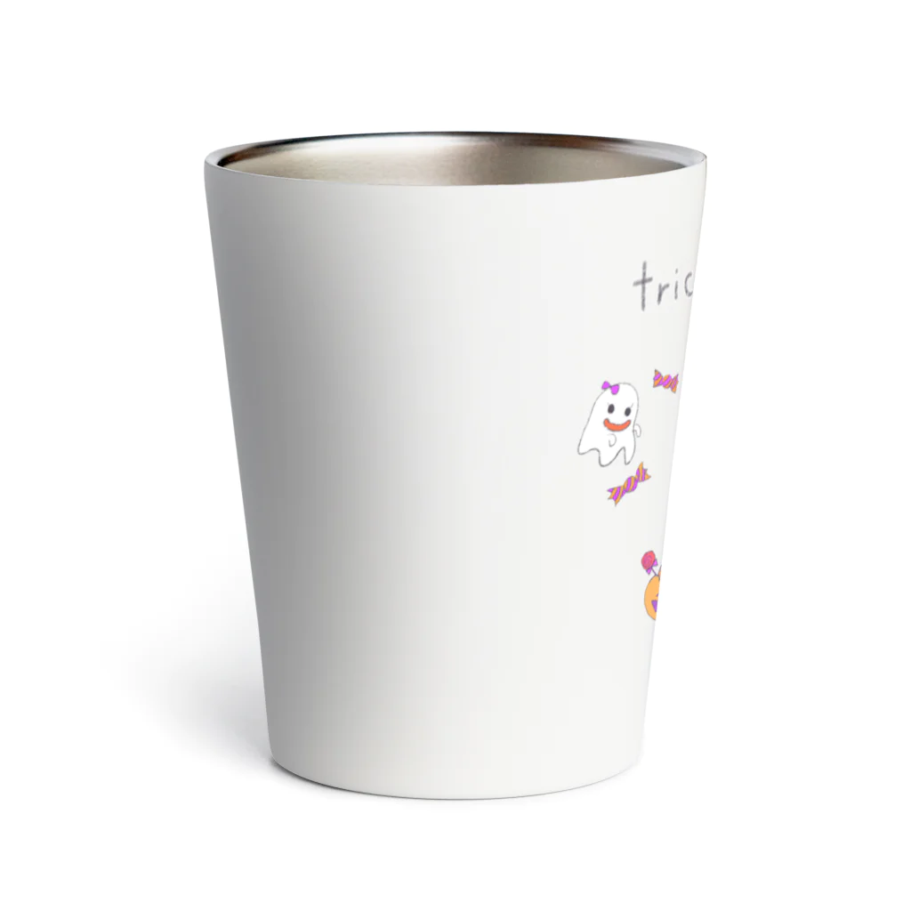 ゆずずショップのトリック・オア・トリート　ねこ Thermo Tumbler