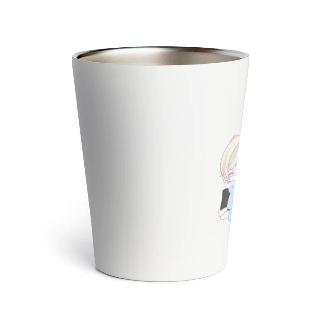 酒々井Ayu(c)のメガネとボブ Thermo Tumbler