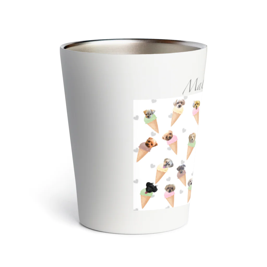 LiLunaのマルキーアイスクリーム Thermo Tumbler