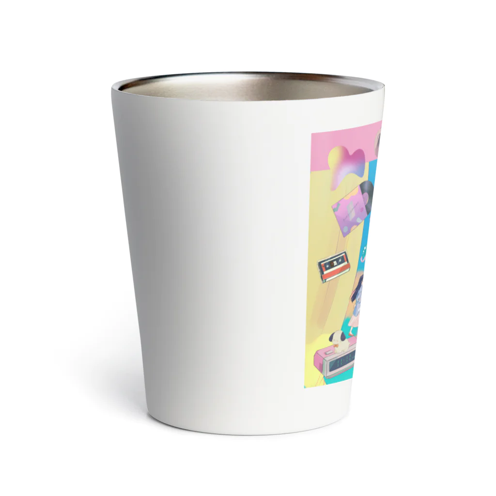 𝙈𝙊𝙈𝙊'𝙨 𝙎𝙝𝙤𝙥の90's anime & momo #02 Thermo Tumbler