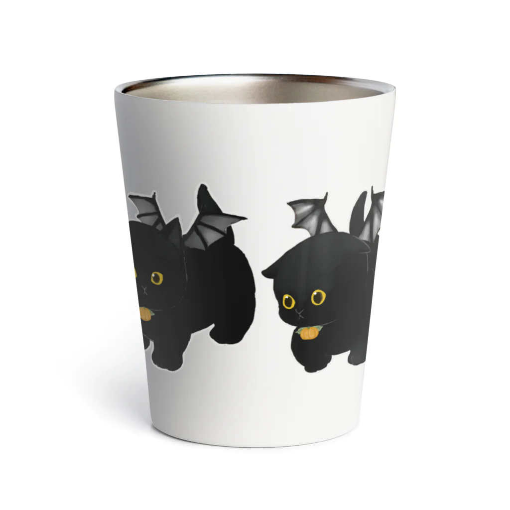 mofusandのハロウィンには奴らが Thermo Tumbler