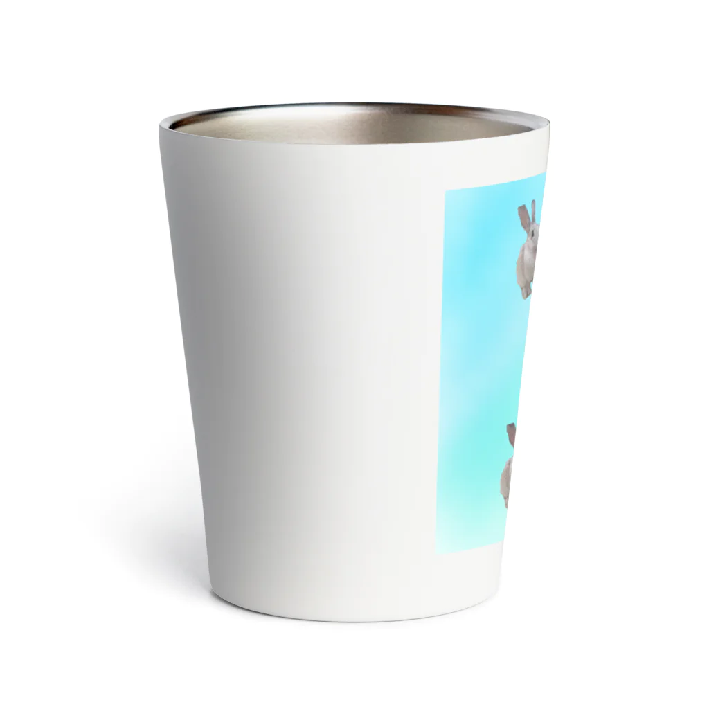 ふてくされうさぎ善のうさぎの善 Thermo Tumbler