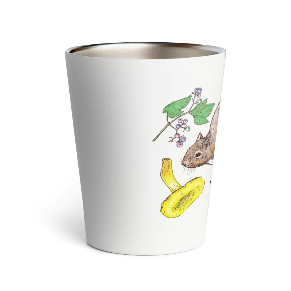 nemunoki paper itemの実りの森深く Thermo Tumbler