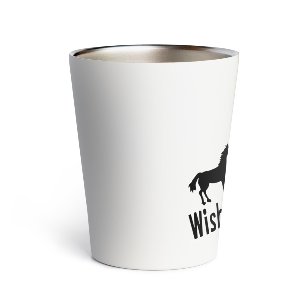 PY Kobo Yuko’ｓ Galleryの【開運祈願】星に願いを！ Wish upon a star! 午年生まれ守護梵字サク Thermo Tumbler
