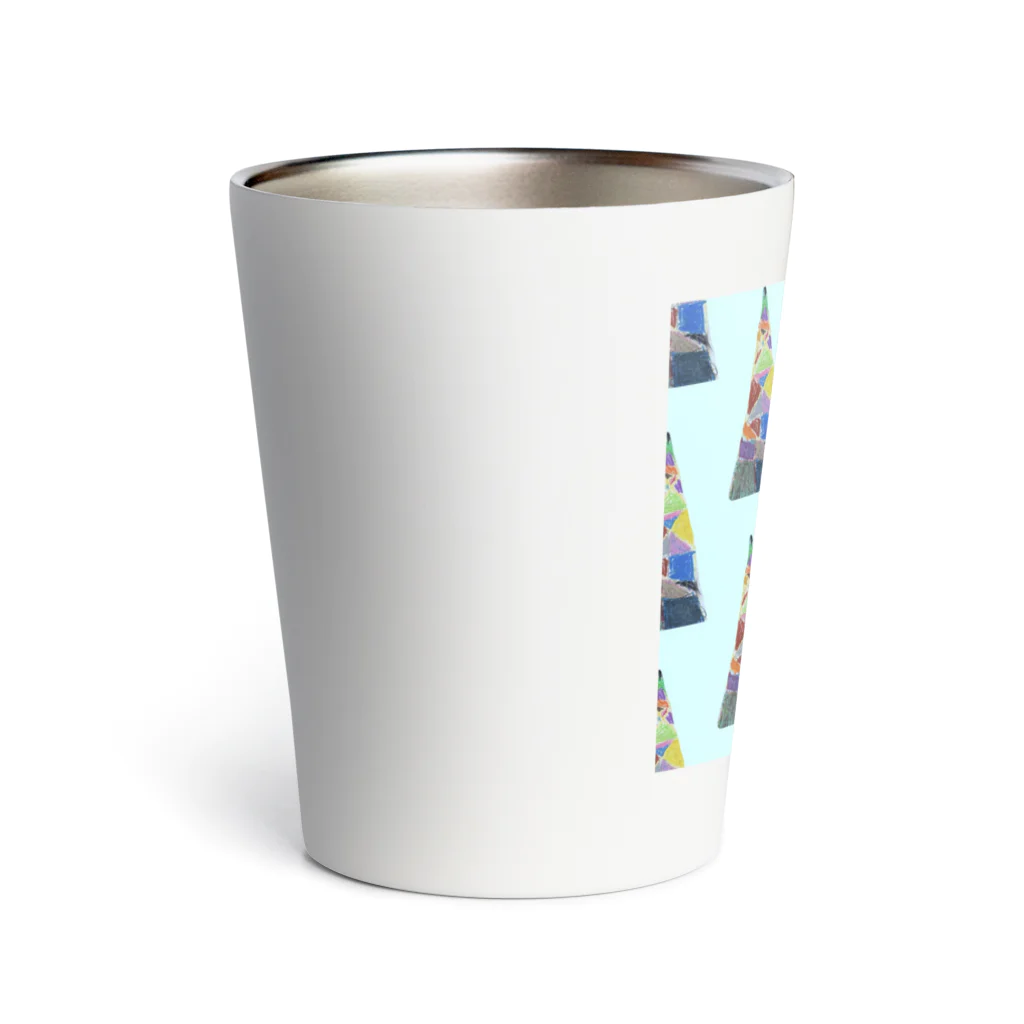 Hummingbirdのカラフルタワー Thermo Tumbler