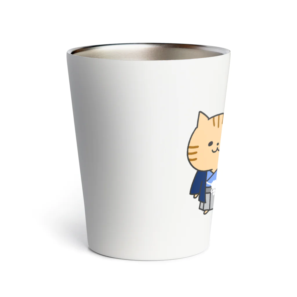 もちぱっちの七五三にゃんこ Thermo Tumbler