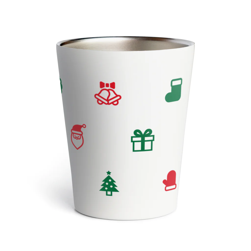 ICON GRAPHICA オフィシャルストアのクリスマスパーティー（カラフル） Thermo Tumbler