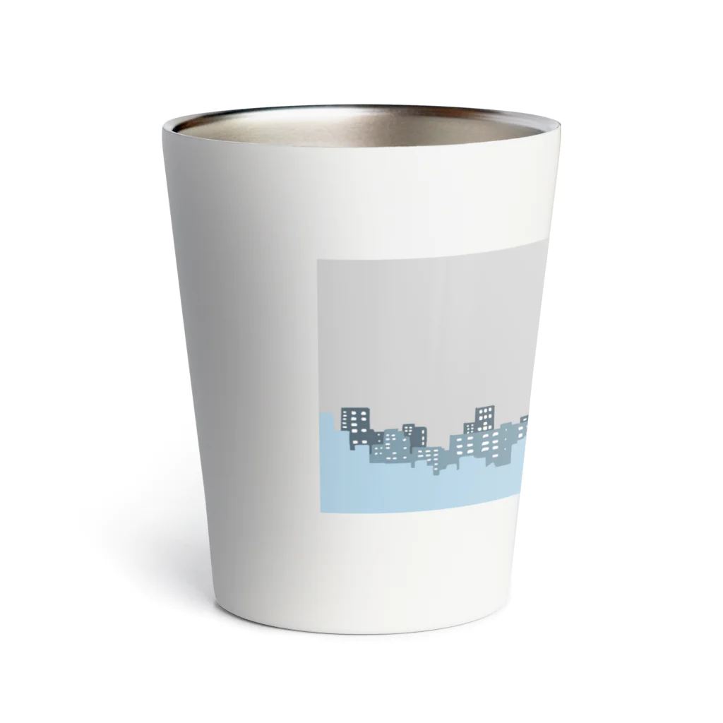 inu_gomaの夜の都会 Thermo Tumbler