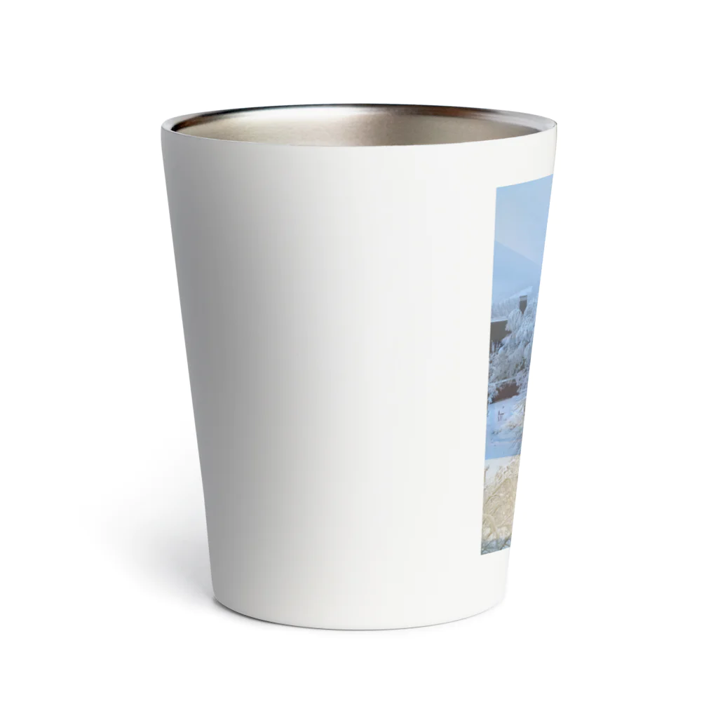 サイコパス☆ズヤカ杉山の雪林 Thermo Tumbler