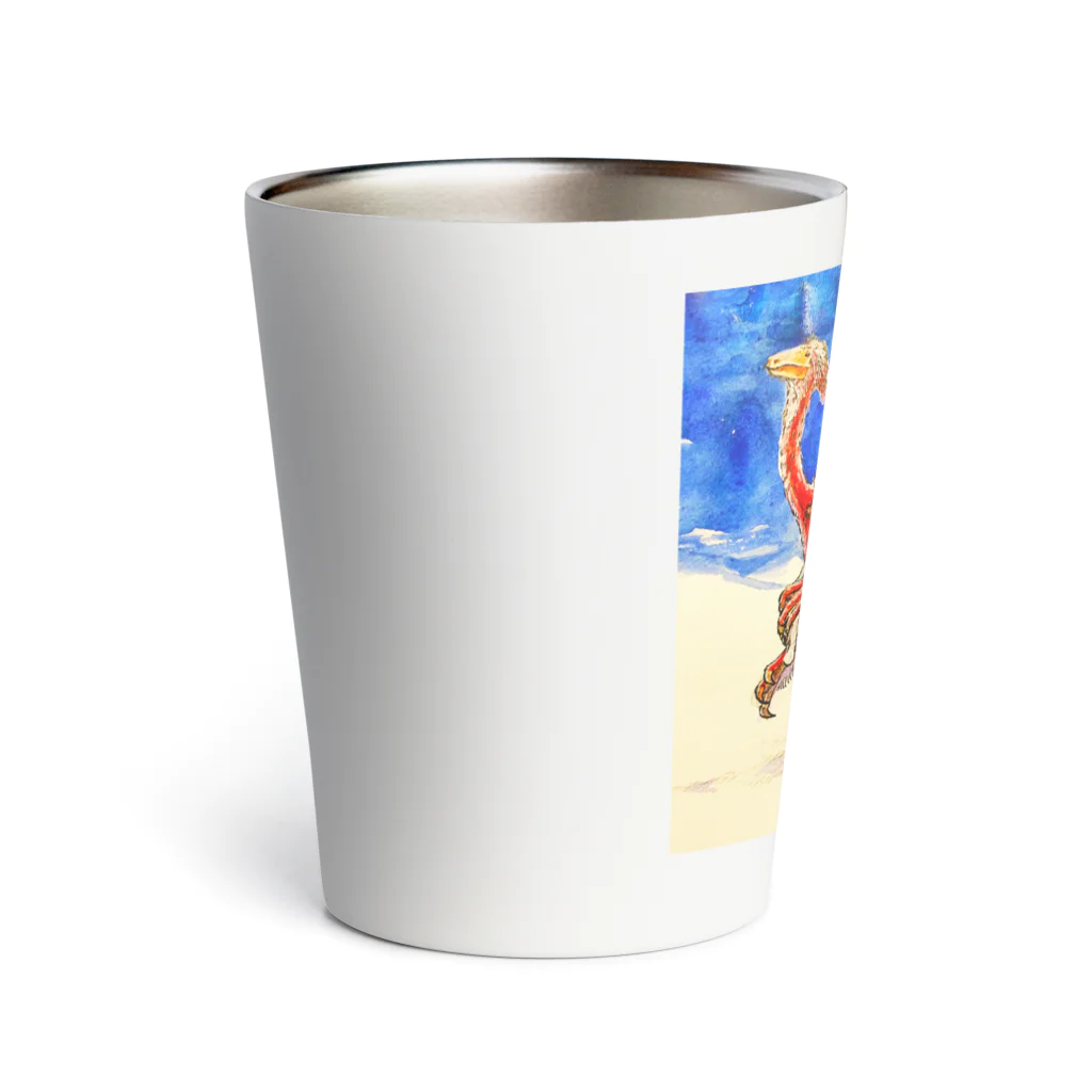 segasworksの恐竜とクリスマス Thermo Tumbler