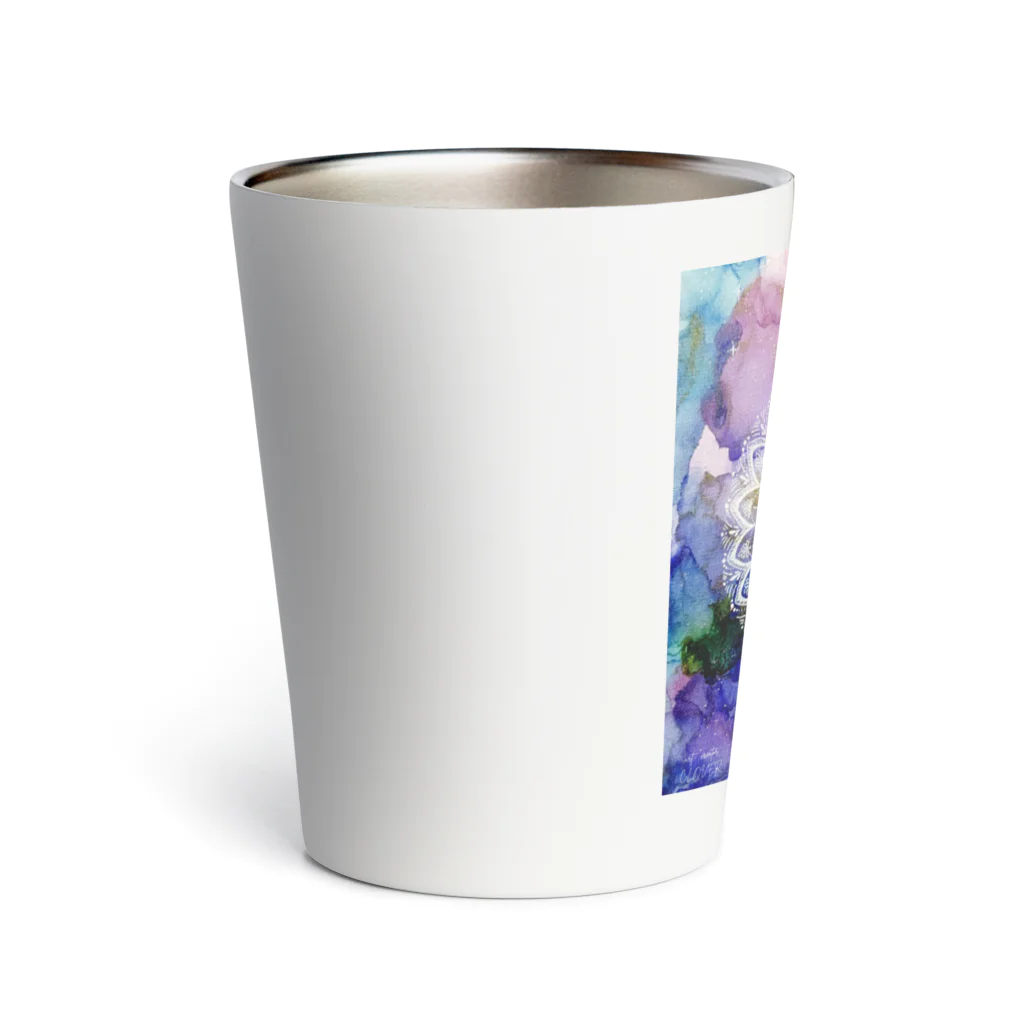 CLOVERの曼荼羅インクアート Thermo Tumbler