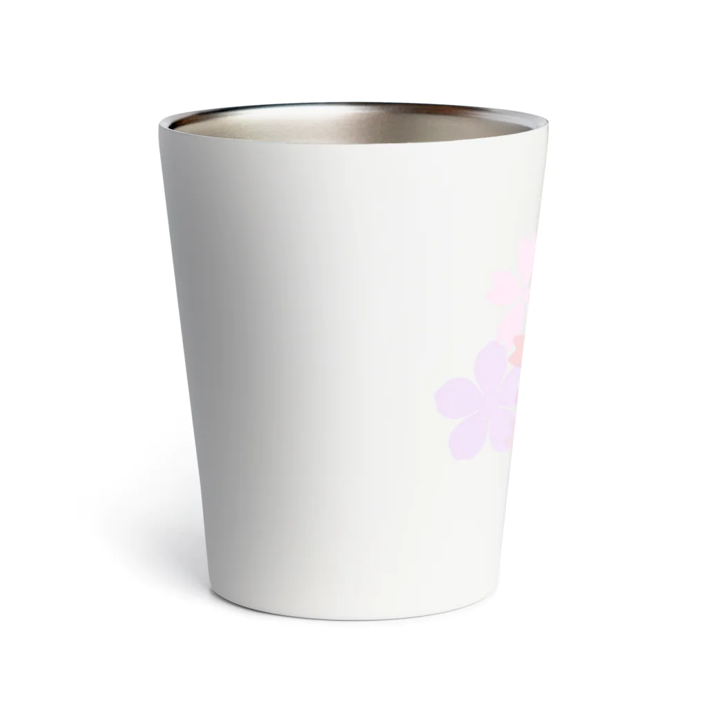 RainbowTokyoのsakura花びらひらひら Thermo Tumbler