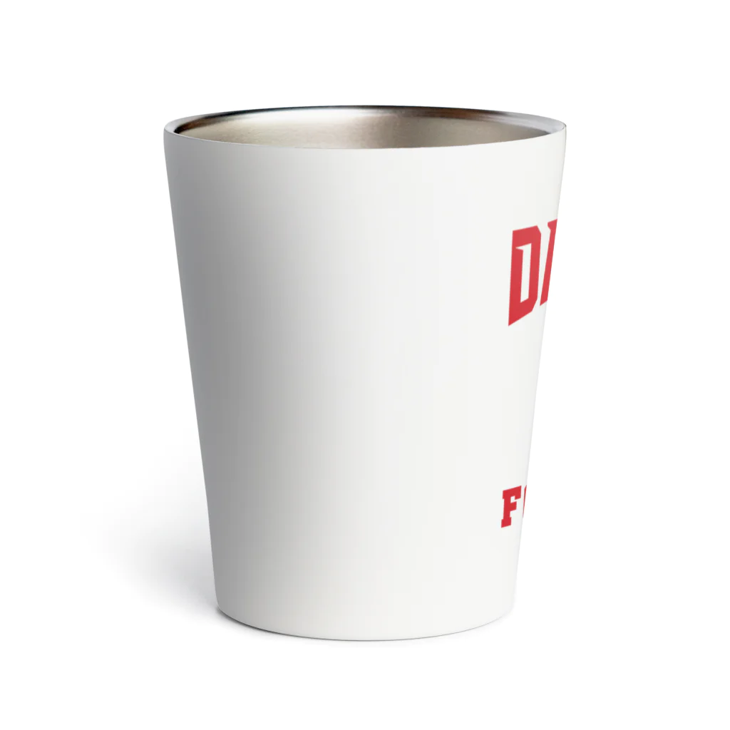 TEAM DAWGS STOREのDAWGS_RED Thermo Tumbler