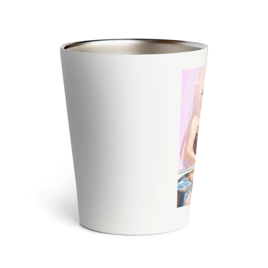 chicodeza by suzuriのコマンダーの女の子NO.147 Thermo Tumbler