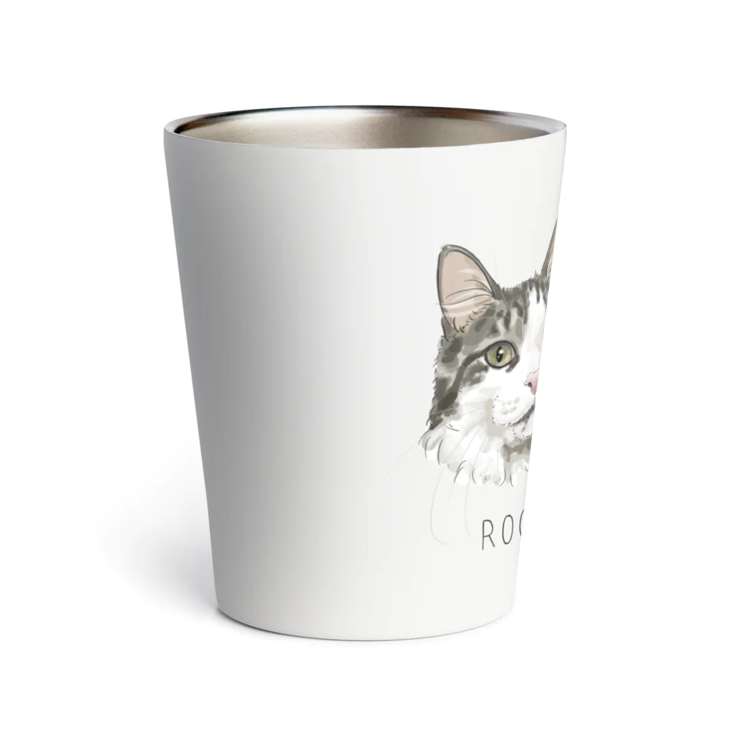 みきぞーん｜保護猫 ミッキー画伯と肉球とおともだちのmugi & roger Thermo Tumbler