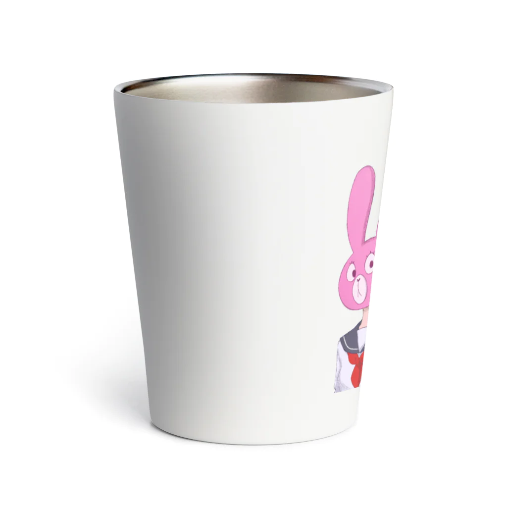 上田のこ IllustGoodsのRabbit Girl Collection_Bang... Thermo Tumbler