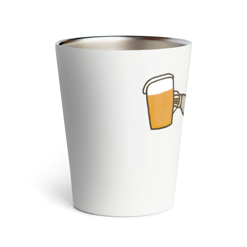 ＋Whimsyのなまけものビール Thermo Tumbler