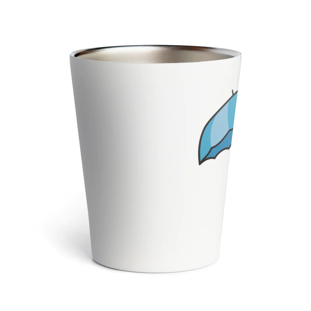 DECORの気づかいのできるネコ　雨の日ver. Thermo Tumbler