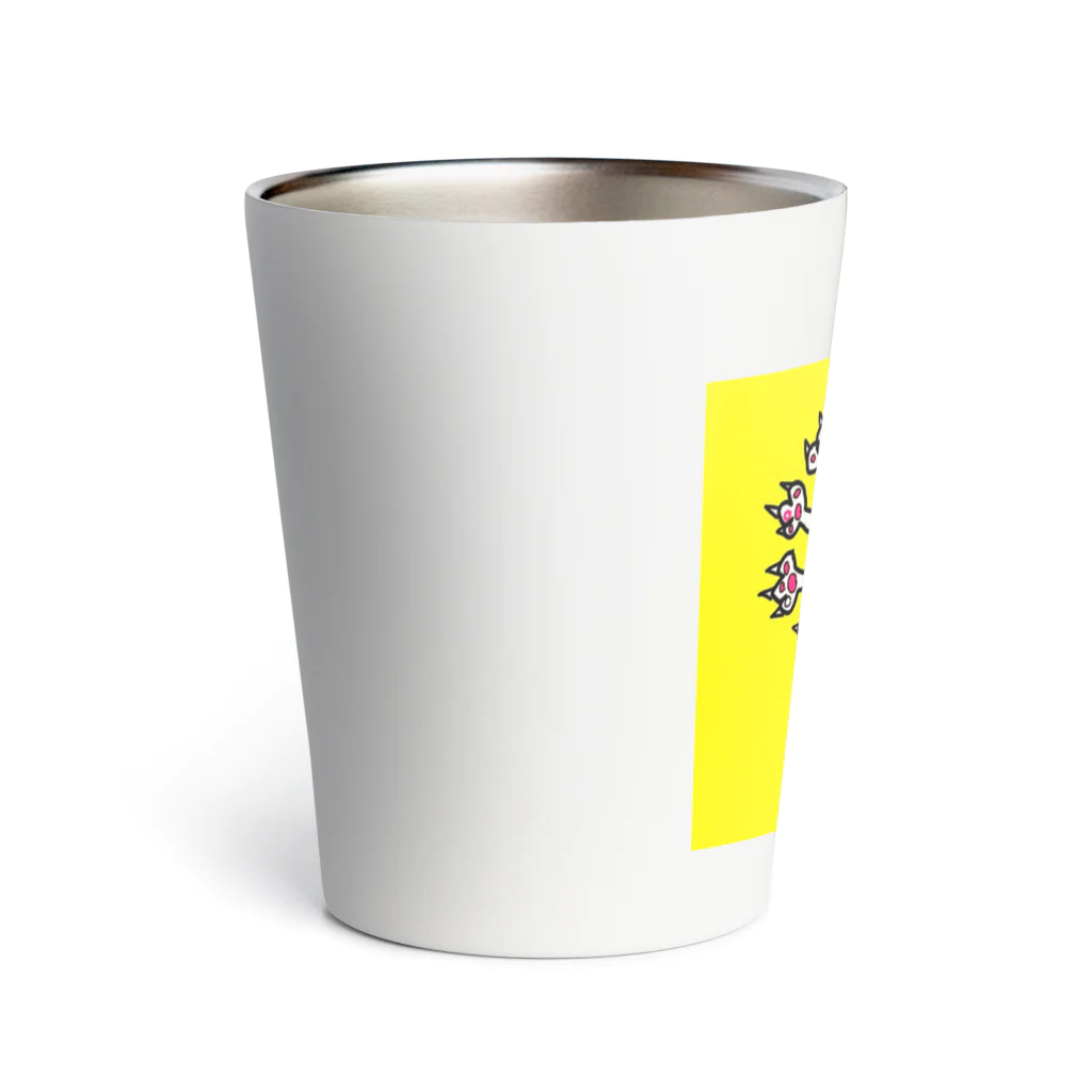 もののけのたぐいの猫仏 Thermo Tumbler