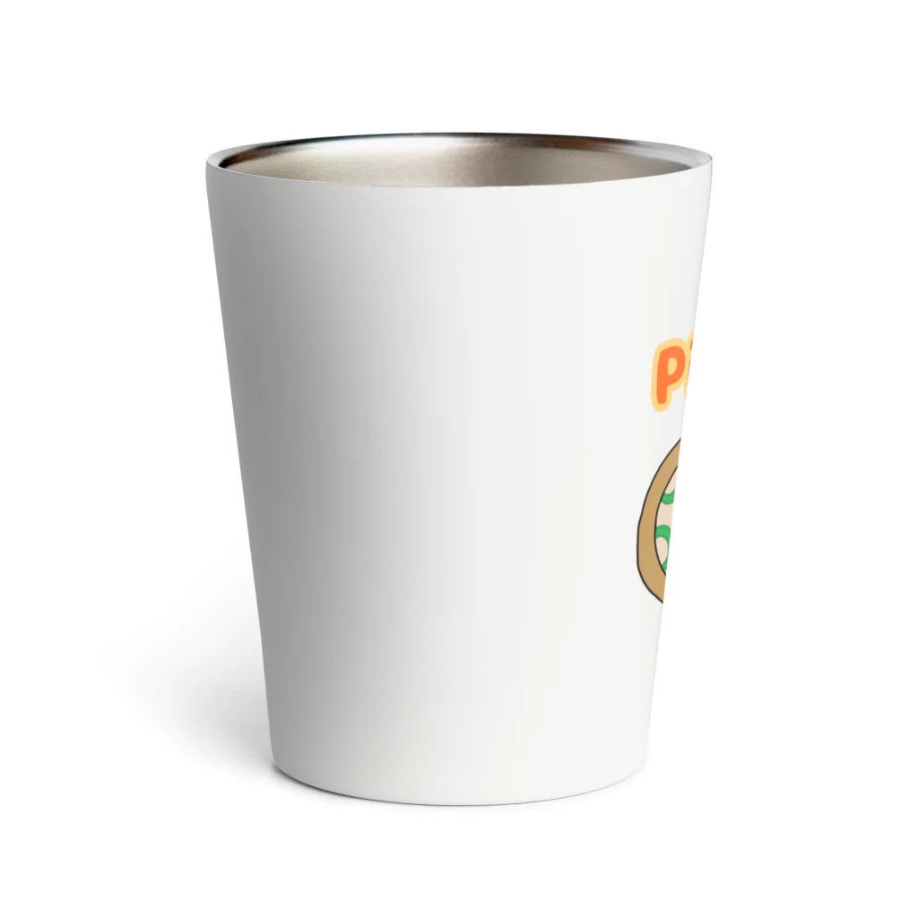 mocha_jasmine_shopの美味しいピザが食べたいな Thermo Tumbler