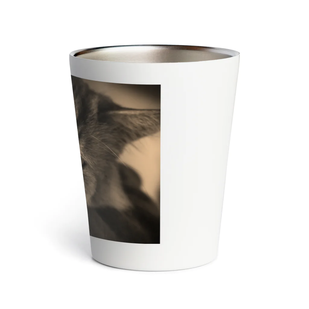 kurodoteのあまえんぼうの猫のチー Thermo Tumbler