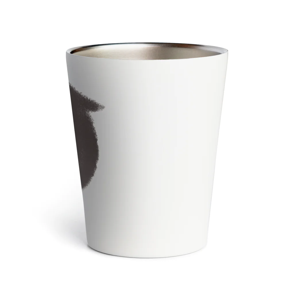 ieTのフワネコ「む」 Thermo Tumbler