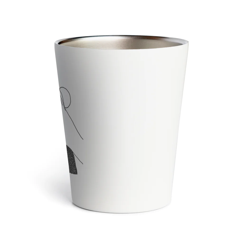 YUICHI design shopのおにぎりクマ Thermo Tumbler