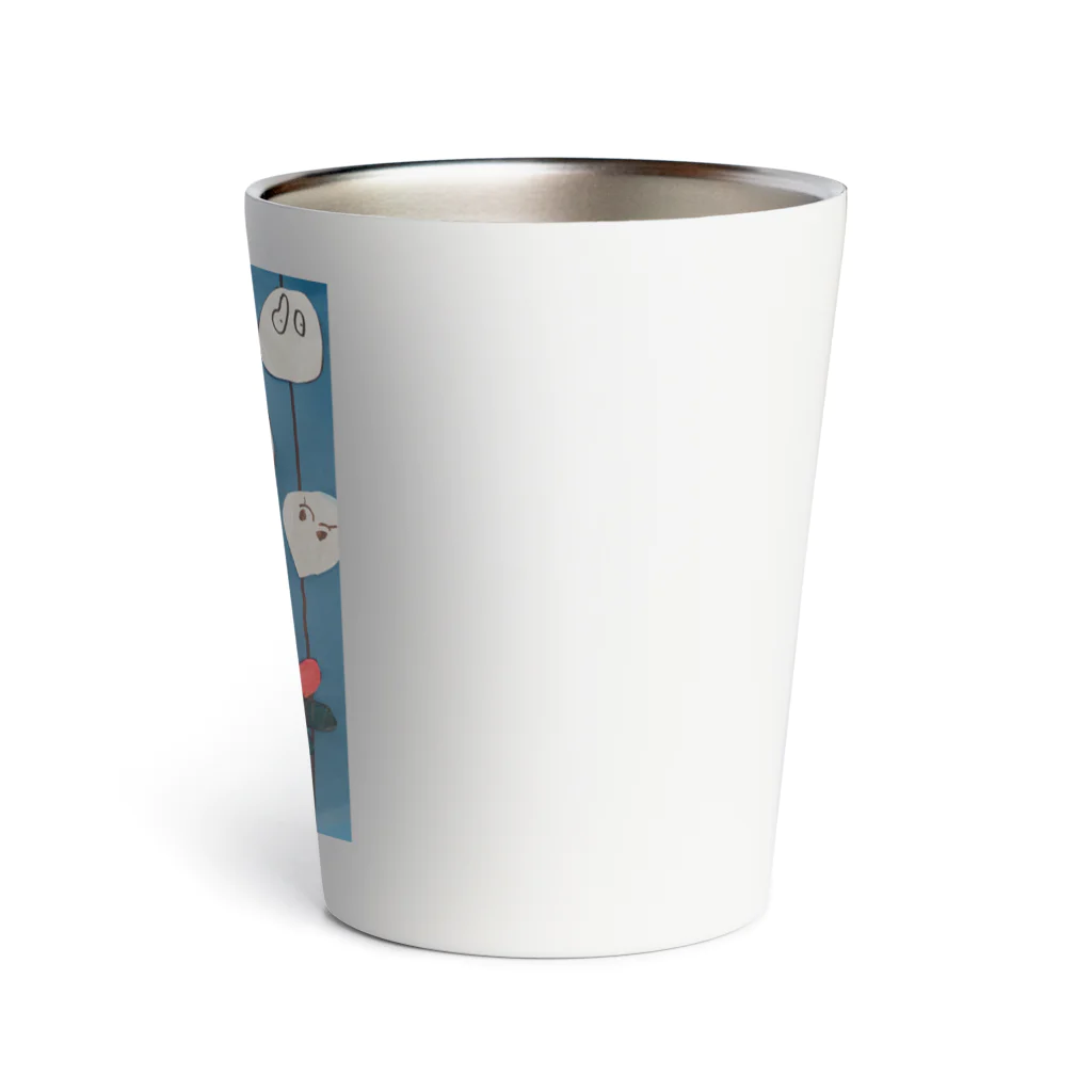 ギフっ子SHOPの雨 Thermo Tumbler