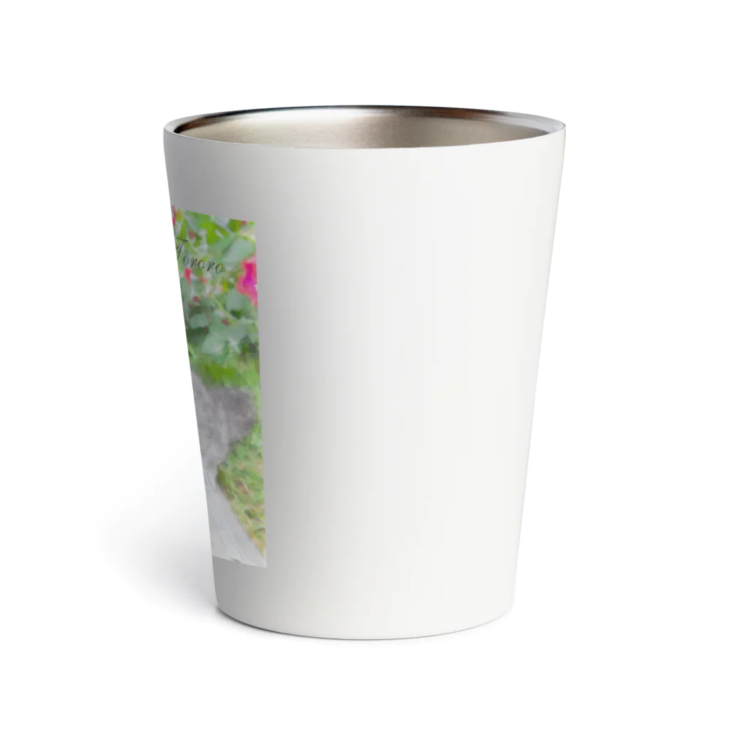 クリアスペットのscottishfold_tororo Thermo Tumbler