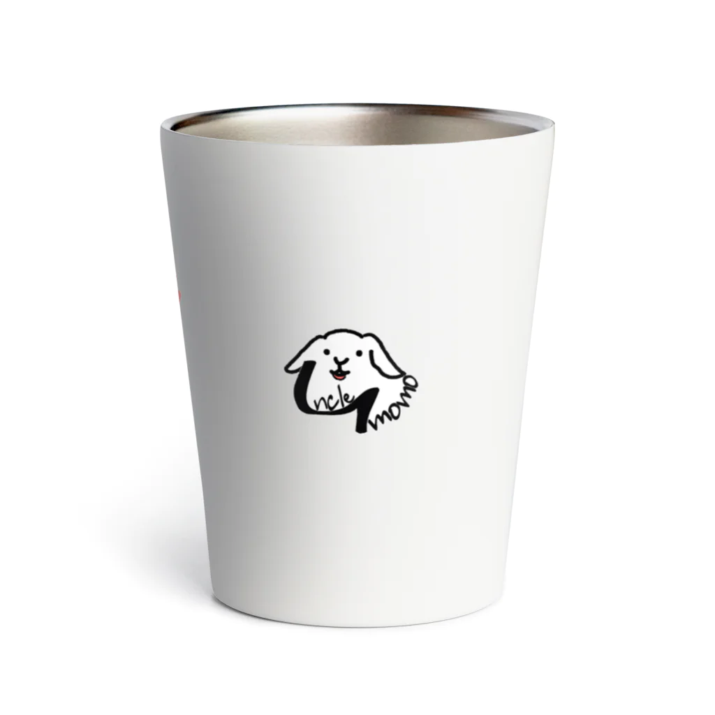 uncle momoの【uncle momo】たれ耳うさぎのモモおじさん Thermo Tumbler