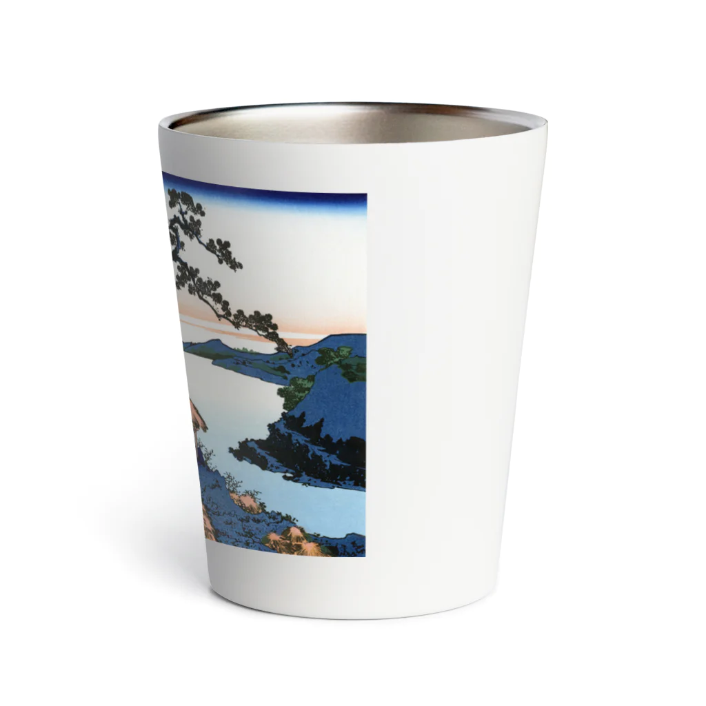 寿めでたや(ukiyoe)の葛飾北斎_冨嶽三十六景　信州諏訪湖 Thermo Tumbler