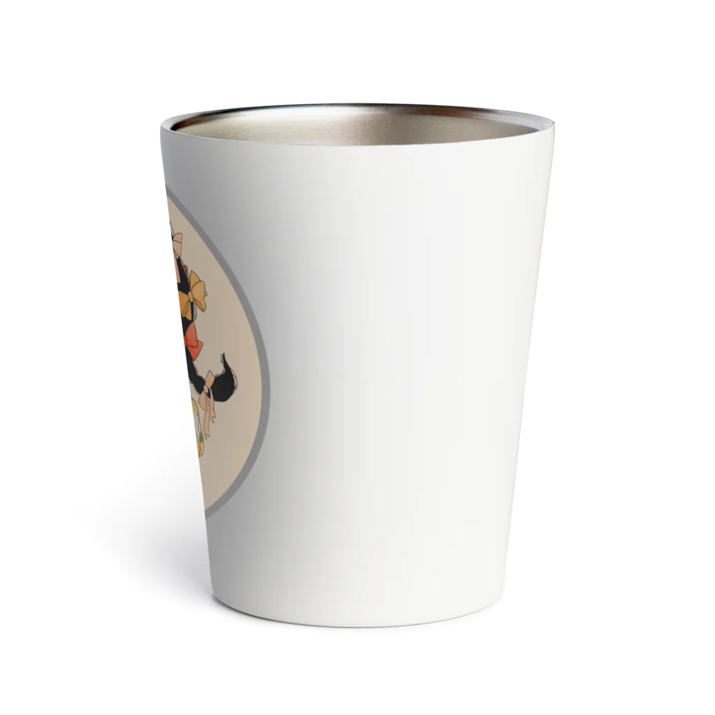 みみずのひまわりちゃん Thermo Tumbler