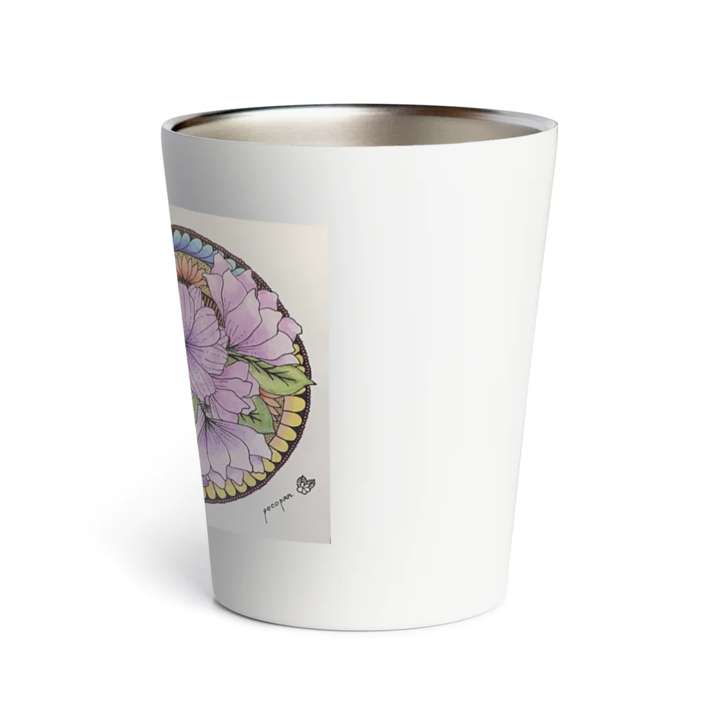 pocopan shopのspiritual flower  Thermo Tumbler