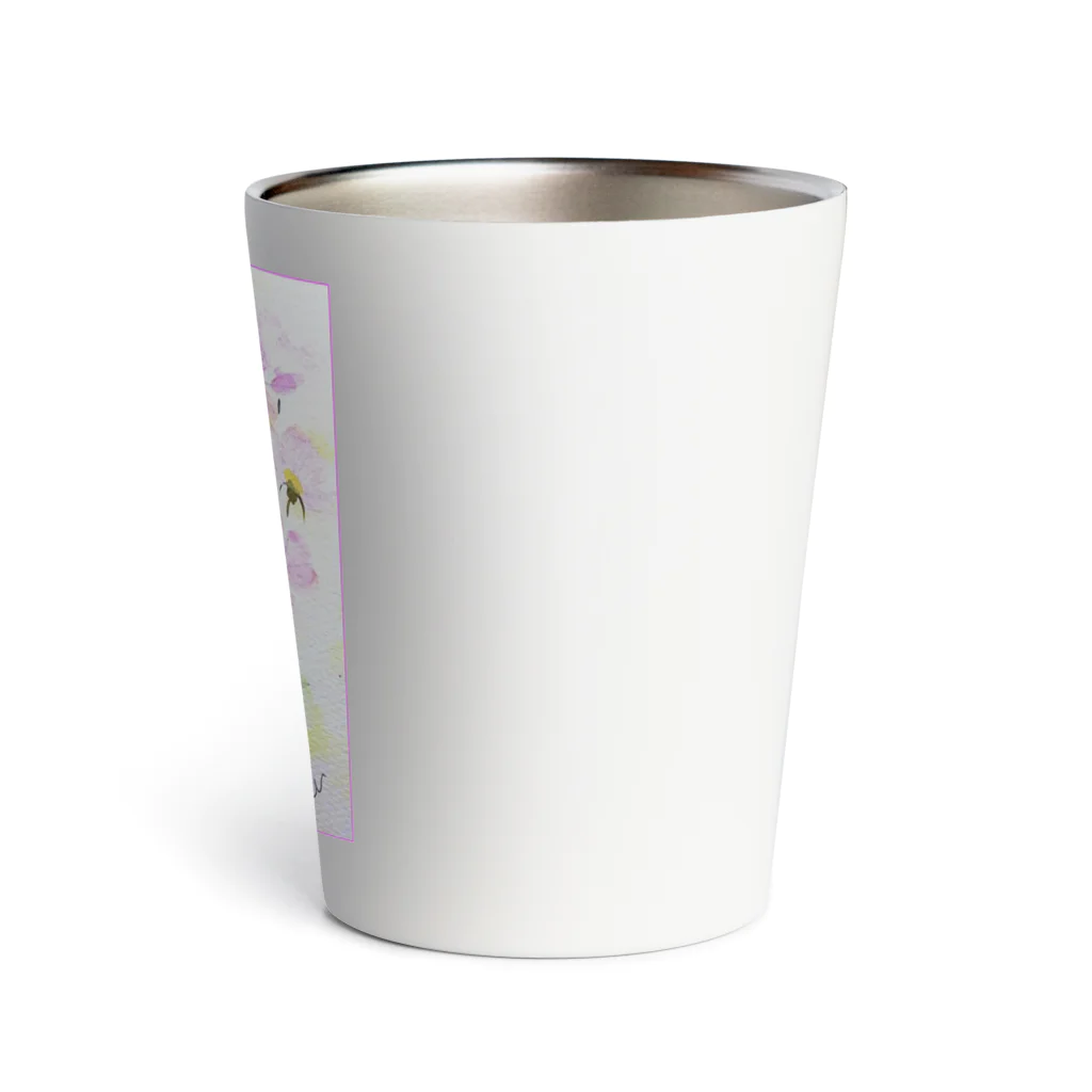 SUZURI.KEY-CHANの昼咲き月見草BF0902 Thermo Tumbler