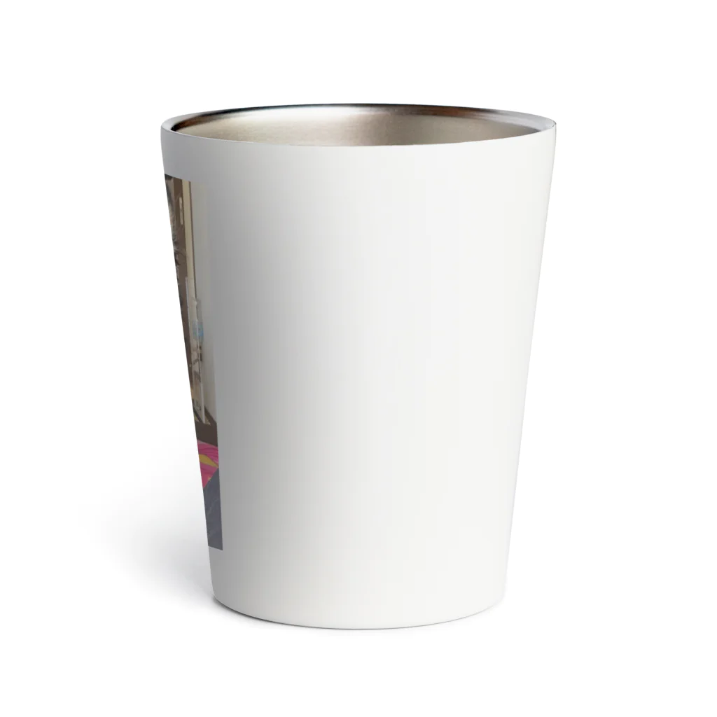 國吉家のくぅ君のくぅだお。 Thermo Tumbler