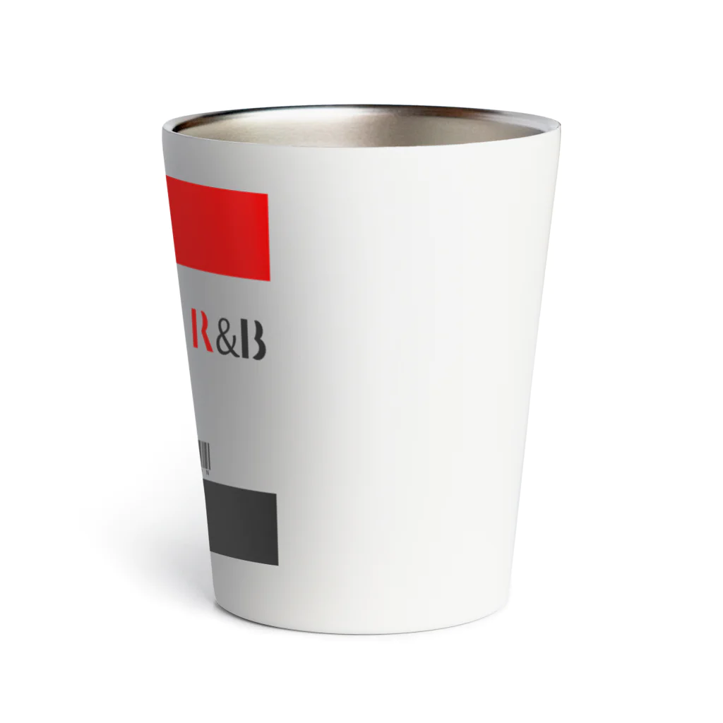 Ａ’ｚｗｏｒｋＳのBICHROME RED&BLK Thermo Tumbler