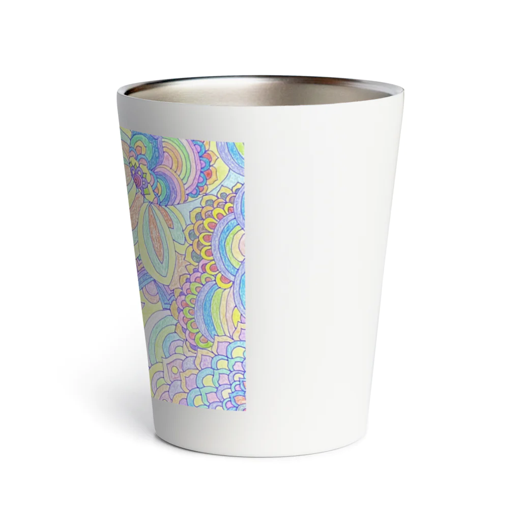 癒しの雅(みやび)のひかりの花満開2 Thermo Tumbler