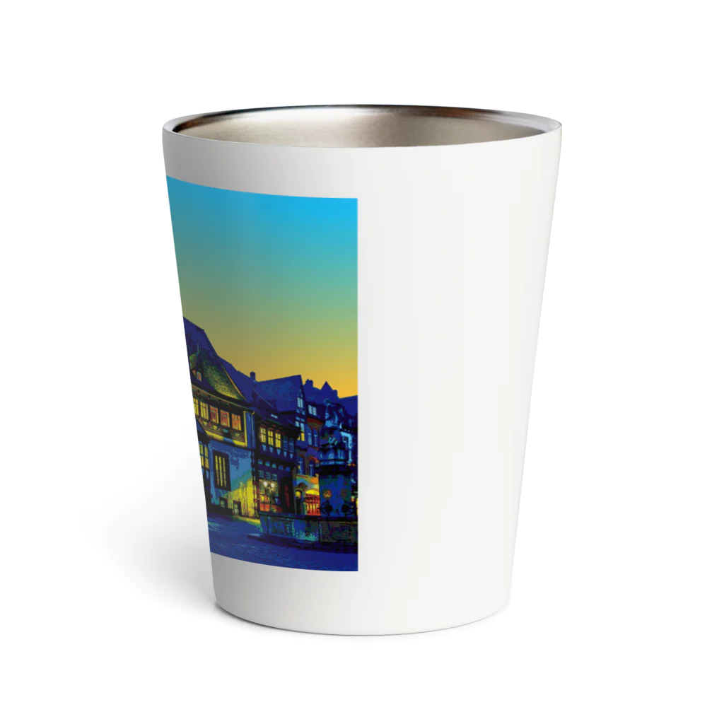 GALLERY misutawoのドイツ 夕暮れのアインベック旧市庁舎 Thermo Tumbler